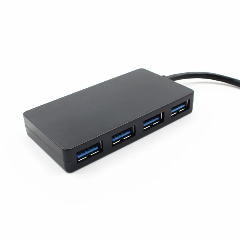 Usb-концентратор с 4 портами, Кабель-адаптер для зарядки для смартфонов и планшетов, высокоскоростной адаптер расширения для настольных ПК и ноутбуков