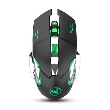 

HXSJ New Fashion M70GY 2.4G 6D Colorful 2400dpi Wireless Rechargeable mouse High Quality Wireless Mouse For Laptop Compute