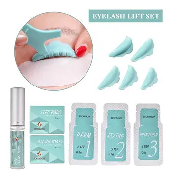 

Eyelash Lift Kit Professional Eyelash Perm Kit With Perm Fixation Y Shaped Brush Eye Patch For Eyelash Extension Perming Curling