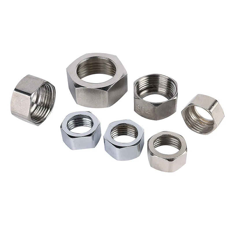 Multi-Specification Water Hose Hexagonal Copper Nut 4 Hours And 6 Hours 1-Inch Corrugated Tube Brass Inserts
