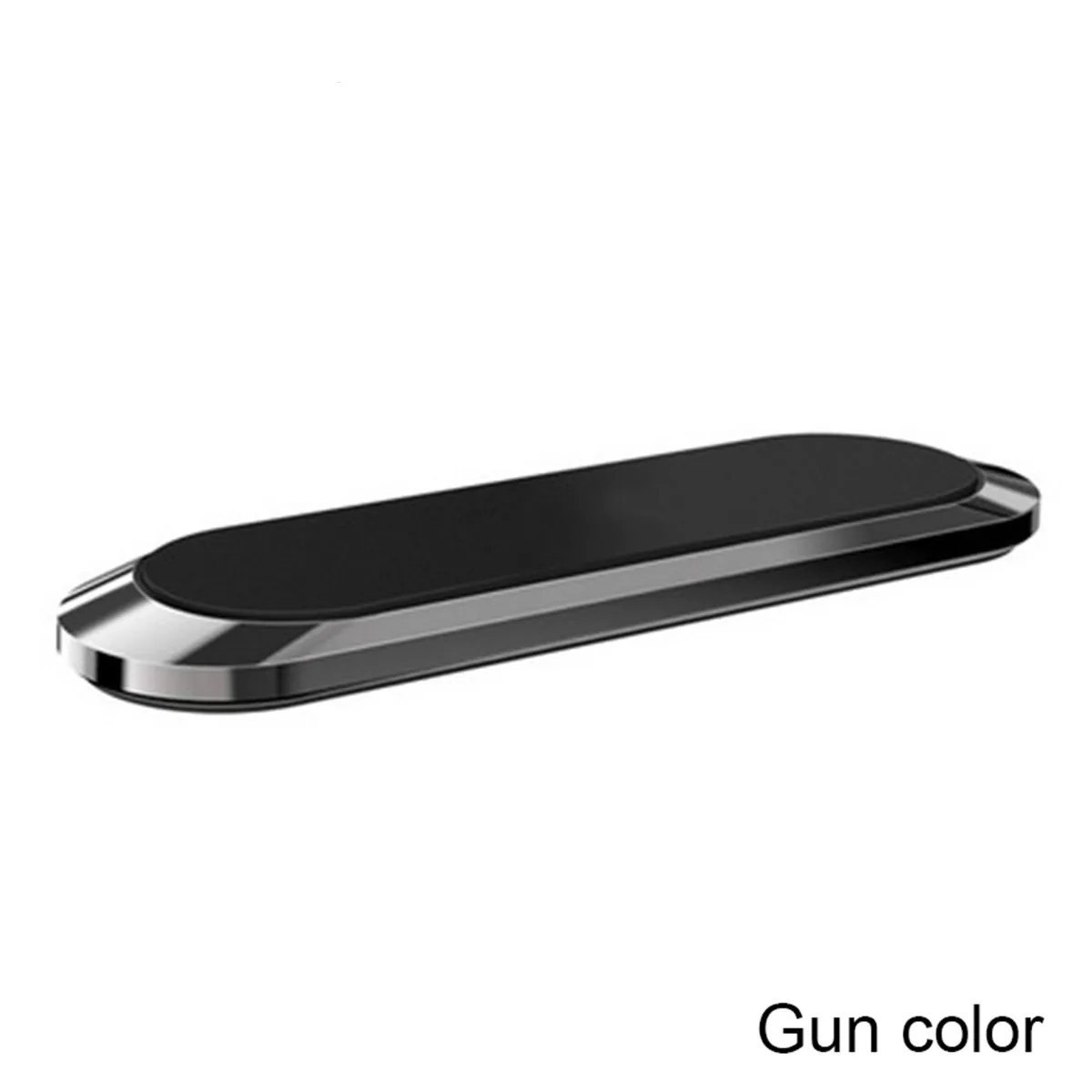 gun color Мини полоса форма Магнитная автомобильная подставка для телефона держатель на вентиляционное отверстие автомобиля для IPhone Xiaomi настенный металлический магнит gps автомобильное крепление приборной панели - Цвет: gun color