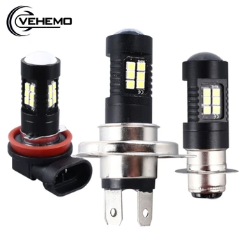 

1PC 7000K H8 H9 H11 LED Fog Light For Car Motorcy Headlight H7 H4 9003 P15D Turn Signal Brake Parking Tail DRL LED Light