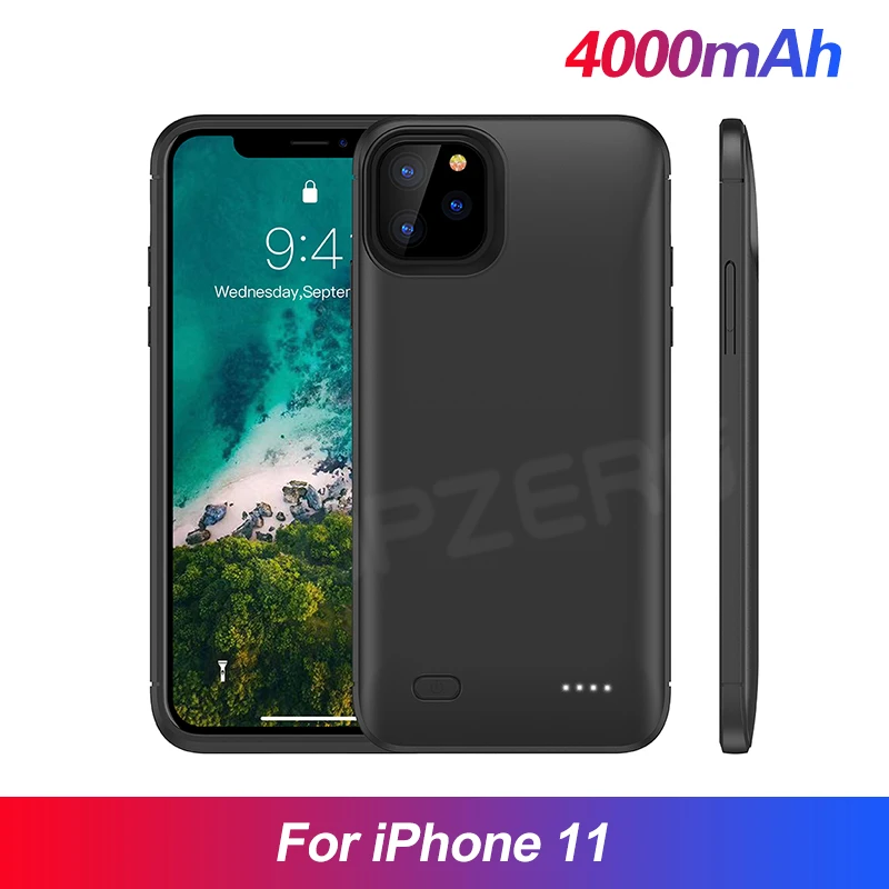 2 For 11 Зарядное устройство чехол для iPhone 5 5S SE 6 6S 7 8 Plus X XS XR XS MAX 11 Pro MAX Универсальное портативное зарядное устройство чехол - Цвет: 2 For 11