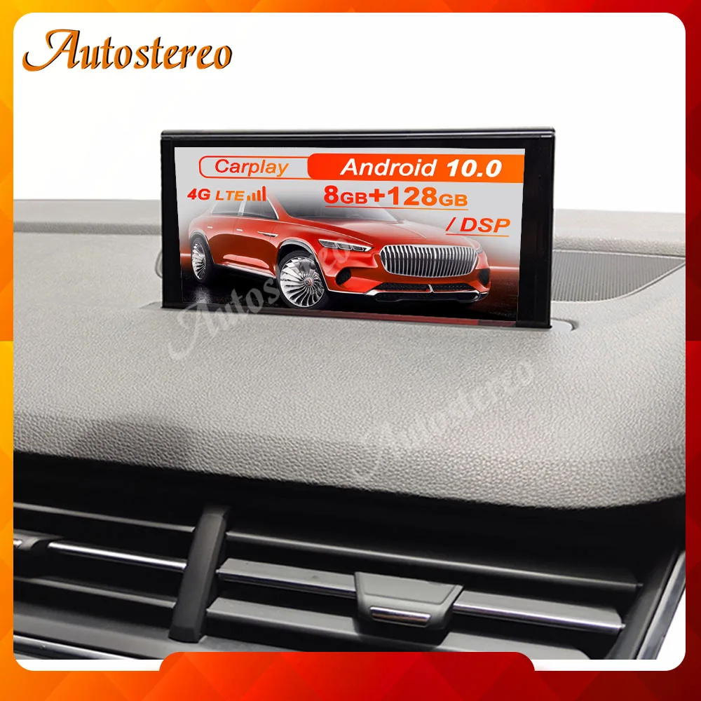 Автомобильный стерео складной для Audi Q7 2016-2019 Android 10 8 Гб RAM Carplay GPS-навигатор