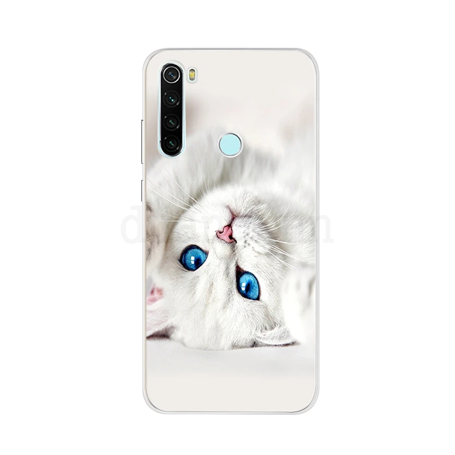 Чехол для Xiaomi Redmi note 8, силиконовый мягкий чехол из ТПУ с рисунком для телефона Xiaomi Redmi note 8t 6,3 'note 8 pro Fundas Coque bumper