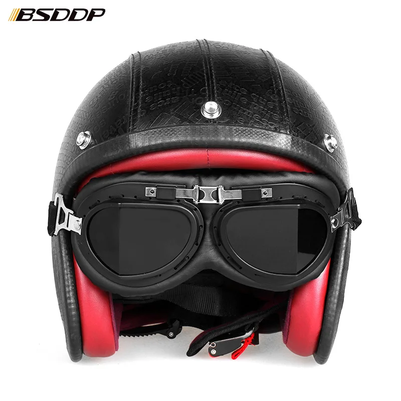 Для Harley Pilot стимпанк ATV велосипед шлем из меди Ретро мотоциклетные очки винтажные мото классические очки