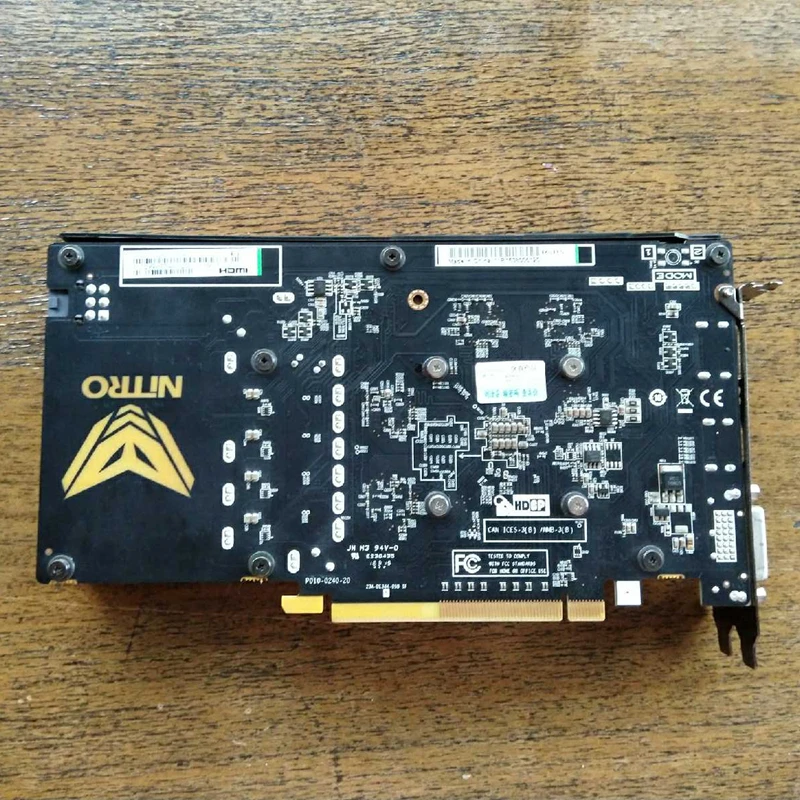 SAPPHIRE RX 460 4GB Graphics Cards GPU AMD Radeon RX460 4GB Nitro Screen Video Cards Computer Game Map Videocard HDMI