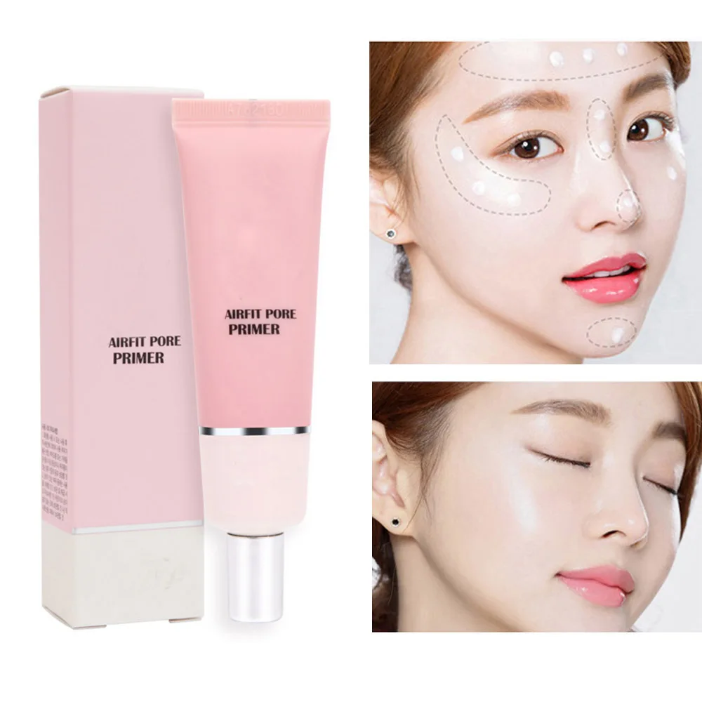 

Makeup Primer Base Cream Natural Moisturizing Waterproof Durable Hydrating Brightening Smooth Skin Oil control Invisible Pores