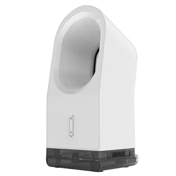 

3 Speeds Mini USB Mist Humidifier Cooling Fan Bladeless Handheld Fan Air Cooler LED Light Portable Cooler Fan For Home Office