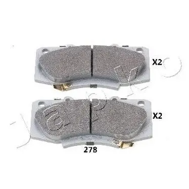 Колодки тормозные TOYOTA HILUX 05- передние JAPKO 50278