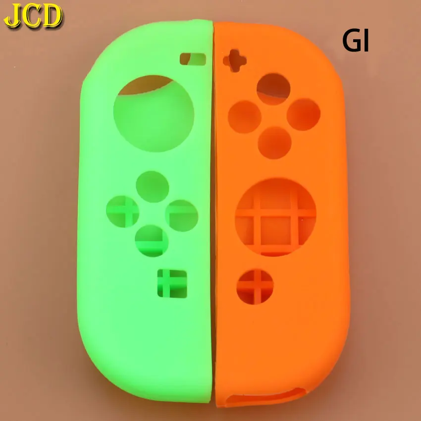 JCD 1 комплект мягкий чехол Защитный силиконовый чехол для nyd Switch Joy-Con корпус на замену для переключателя NS Joy Con контроллер - Цвет: GI