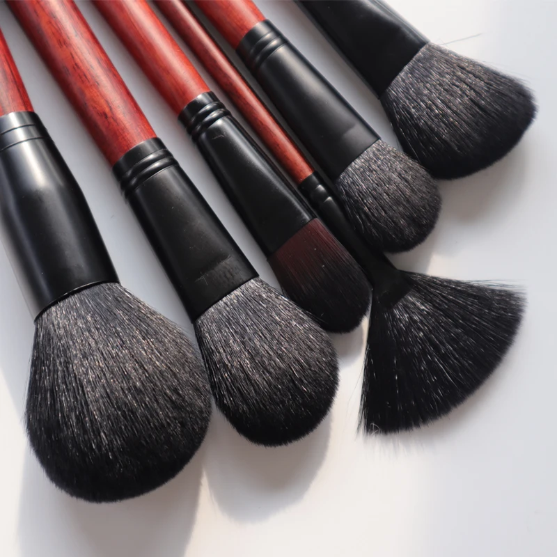 

Natural hair Make up brush Foundation Powder Blushes Eyeshadow Blending Shader Makeup Brushes Beauty Tool kit pincel maquiagem