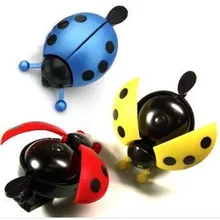 Велосипедные звонки велосипед из алюминиевого сплава велосипедный Звонок труба Сумочка с накатанной головкой звонок в виде божьей коровки