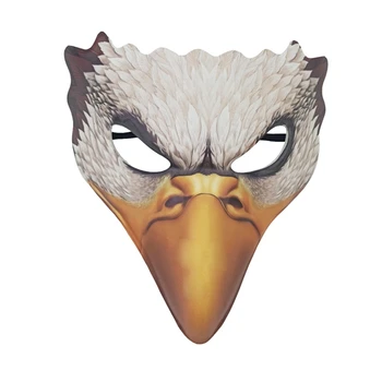

OCHINE Bird Animal White Eagle Masks 3D Three-Dimensional PU Foam Halloween Carnival Masquerade Costume Party Masks