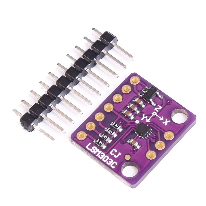 LSM303C 3 Axis 6DOF Accelerometer Magnetometer Sensor Module for Arduino JQT 