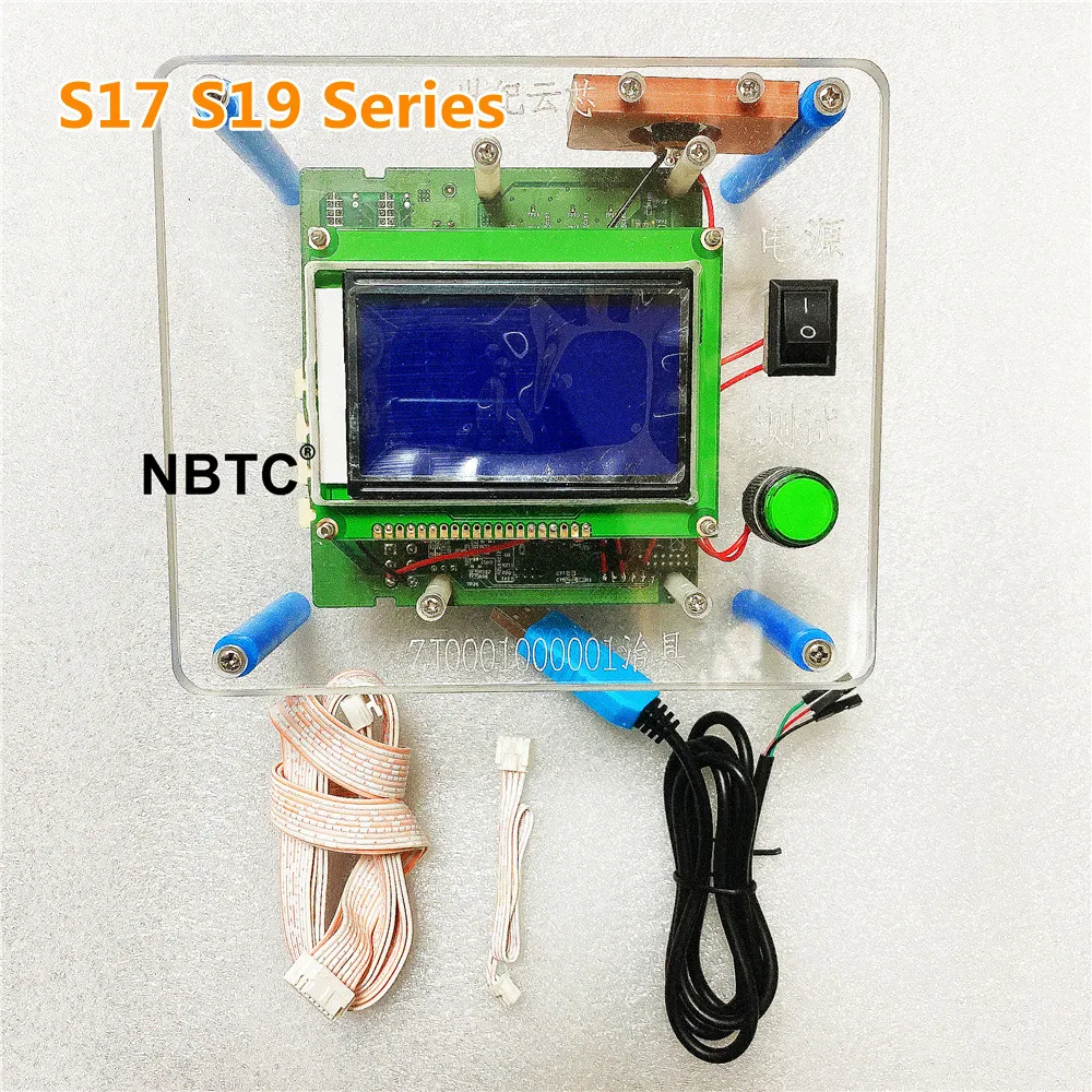 One tester for All Antminer BTC S9 T9+ S9K S9 SE S11 S15 T15 S17 T17 S19 T19 S19 pro Miner Tester Test Fixture For Maintenance