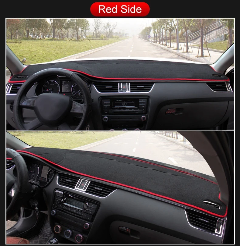 Приборной панели автомобиля солнцезащитный козырек Pad лампа консоли Pad для Skoda Octavia A7 аксессуары