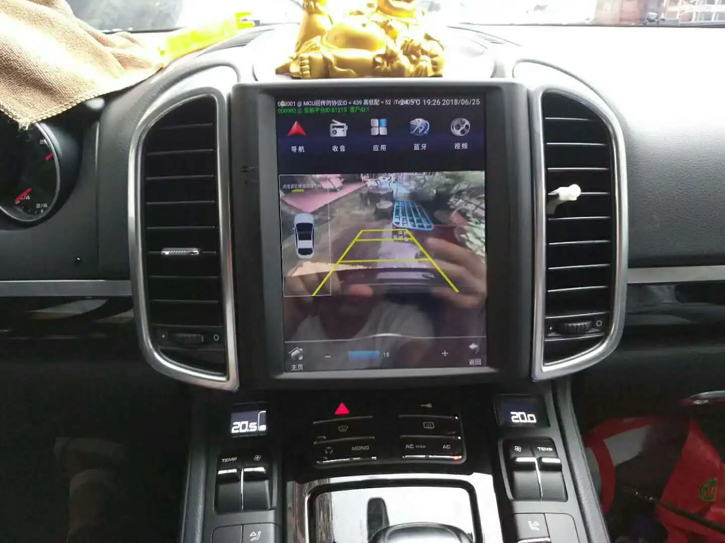 " tesla стиль вертикальный экран четырехъядерный Android 5,1 автомобиль gps Радио Навигация для Porsche Cayenne 2011