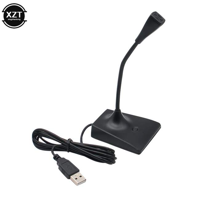 Microphone Pour Pc Portable Tablette Prise Usb 2.0 Filaire Avec