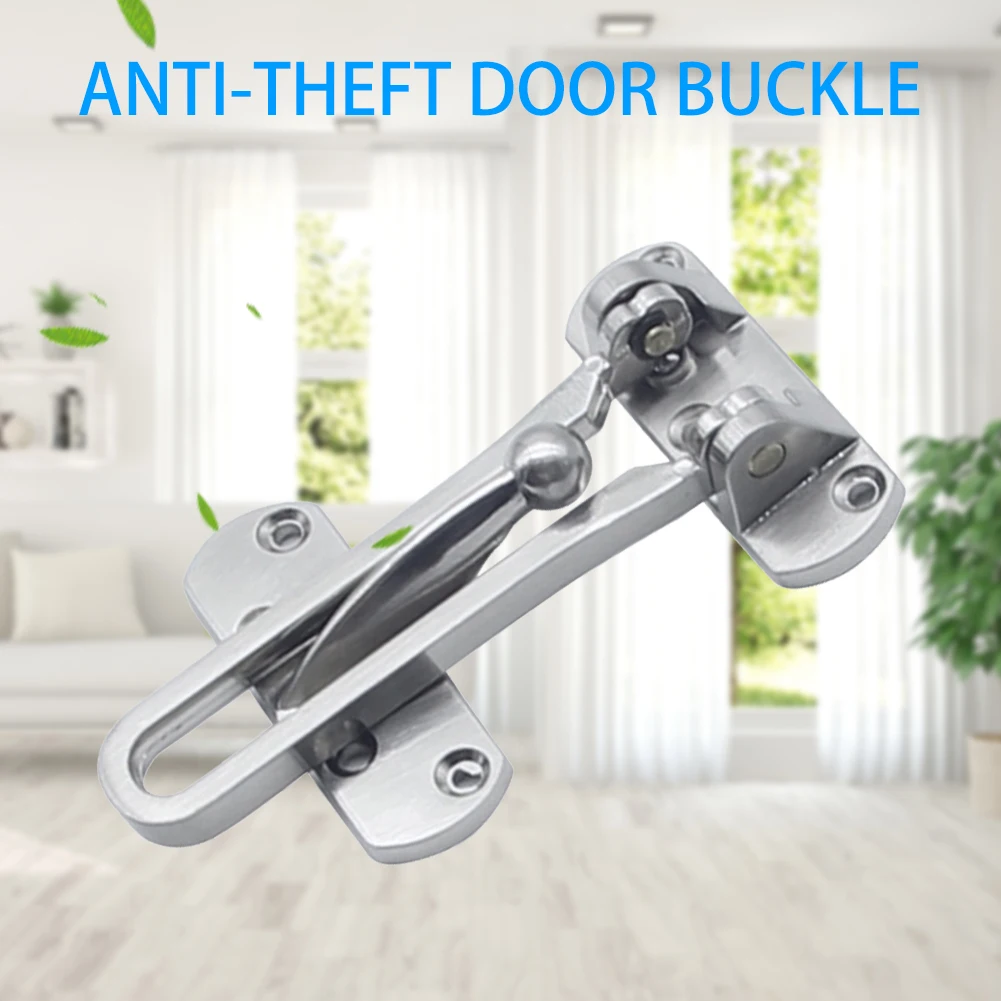 Door Security Guard Hasp Latch Locks Door Chain Anti theft Clasp Buckle