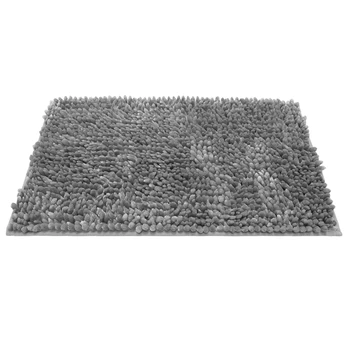 

Chenille Bath Mat Water Absorb Anti Slip Bathroom Rug Carpet for Living Room Floor Mat for Kids Tapete