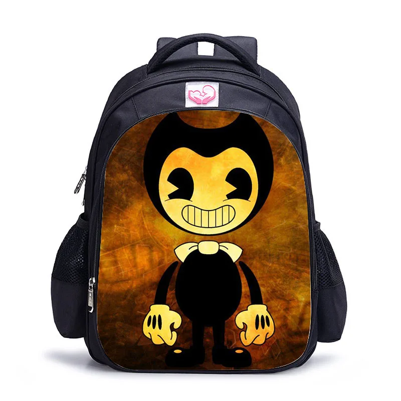 as pictures Рюкзак Bendy and The Ink Machine, школьная сумка, дорожная сумка для мальчиков и девочек, милые школьные сумки, школьный рюкзак для девочек - Цвет: as pictures