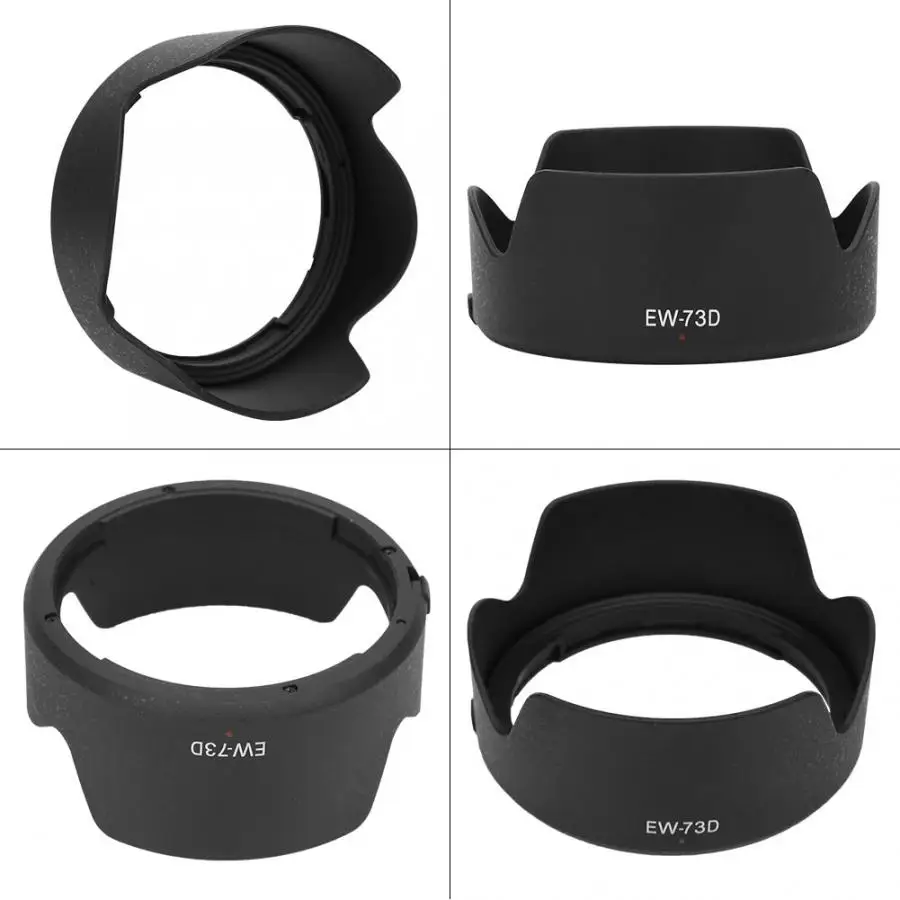 Len аксессуары EW-73D качество пластиковая бленда для объектива камеры для Canon EF-S 18-135 мм f/3,5-5,6 IS USM камера s len часть