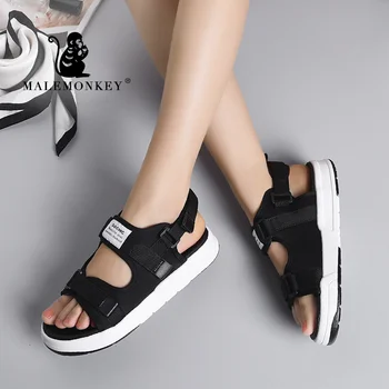 

MALE MONKEY 922245 Women Sport Sandals Ladies Flat 2020 Summer Women Peep Toe Sandals Women Sole Wholesale Casual Sandals Women