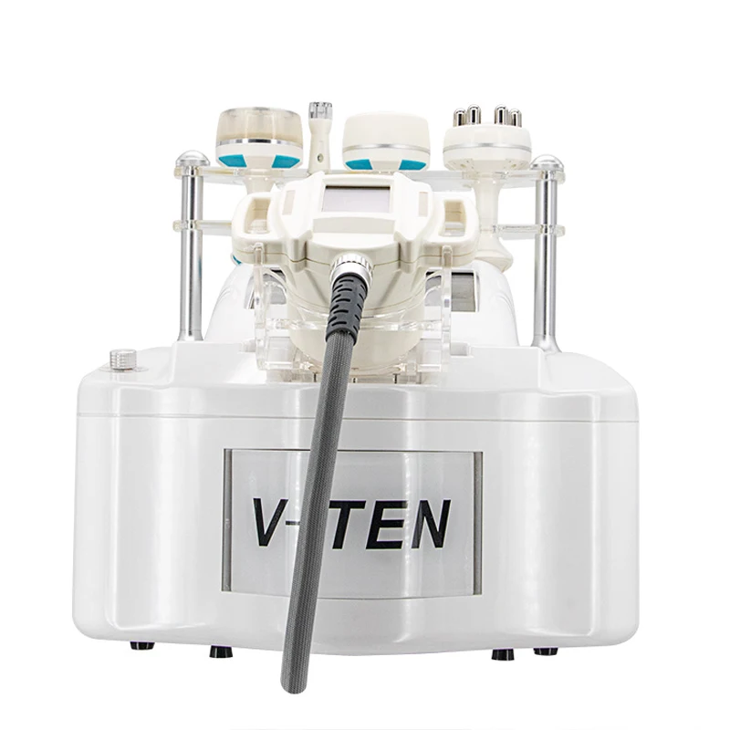 

V10 Cavitation + RF + Vacuum + BIO + Infrared Weight Loss Machine Body Shape Fat Burning Slimming Wrinkle Removal Butt Lifting