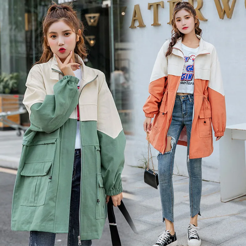 

Shanghai New Europe Sang 2020 Autumn And Winter Large Size Dress Baseball Uniform Coat