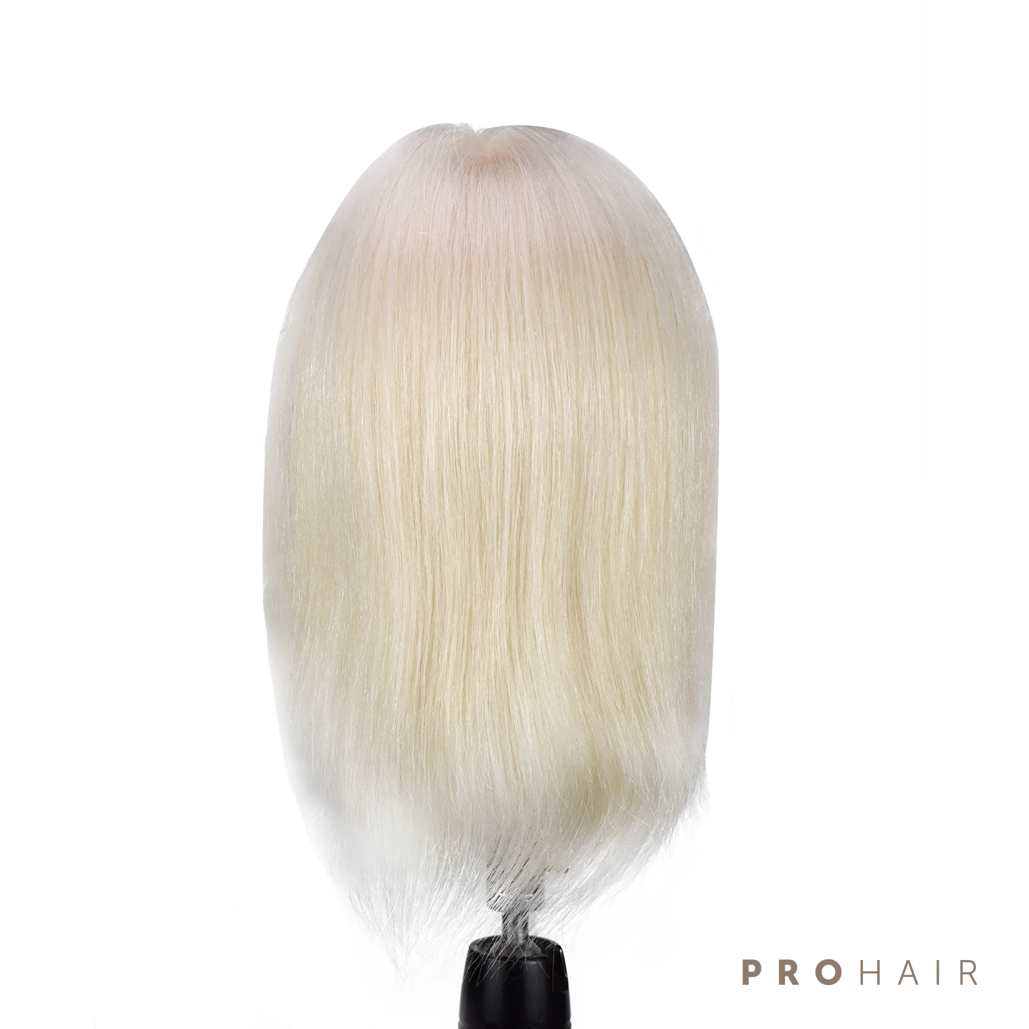 PROHAIR 30 см 1" белая козья шерсть тренировочная голова Салон Женский манекен головы Парикмахерская Практика Обучение кукла голова