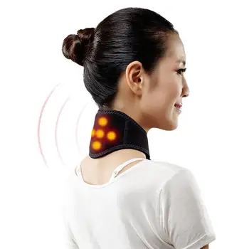 

Neck Strap Vibration Fitness Relief Pain Health Care Belt Support Fadeless Durable Heating Tourmaline Brace