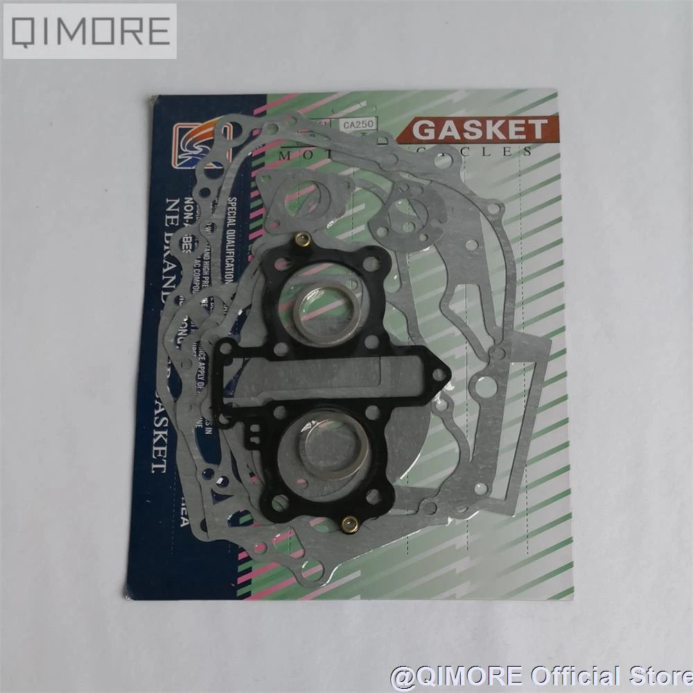 Complete Gasket Set for Motorcycle 253FMM Rebel CA250 CMX250 Vento Barracuda Tank Vision Baja