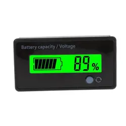 8-70 в ЖК-дисплей свинцово-кислотная литиевая батарея индикатор емкости напряжение тест er вольтметр батарея инструменты для тестирования