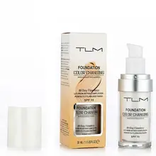 TLM-Base de piel facial Profesional, corrector que cambia de color, Maquillaje facial, maquillaje impermeable, regalo, cuidado de la piel