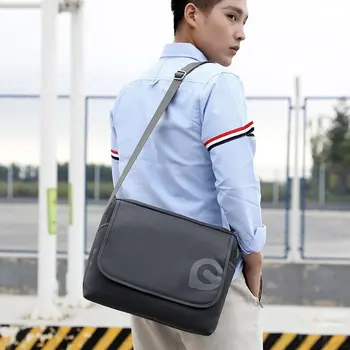 

Sport School Men Shoulder Bag Korean Fashion Designer Crossbody Shoulder Bag Large Capacity Bandolera Hombre Mens Bag DE50NDJ