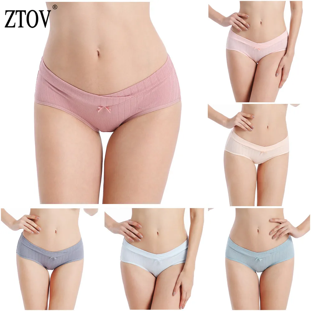 Panties Maternity-Underwear Pregnant-Women Briefs ZTOV for 3XL 1pcs Thread