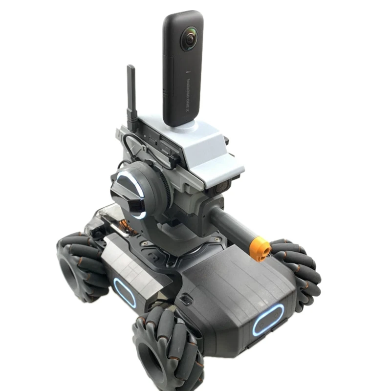 1 комплект фиксированный кронштейн адаптер стабилизатор база для DJI Robomaster S1 образовательный робот для панорамной 360 камеры Insta 360 One X гопр