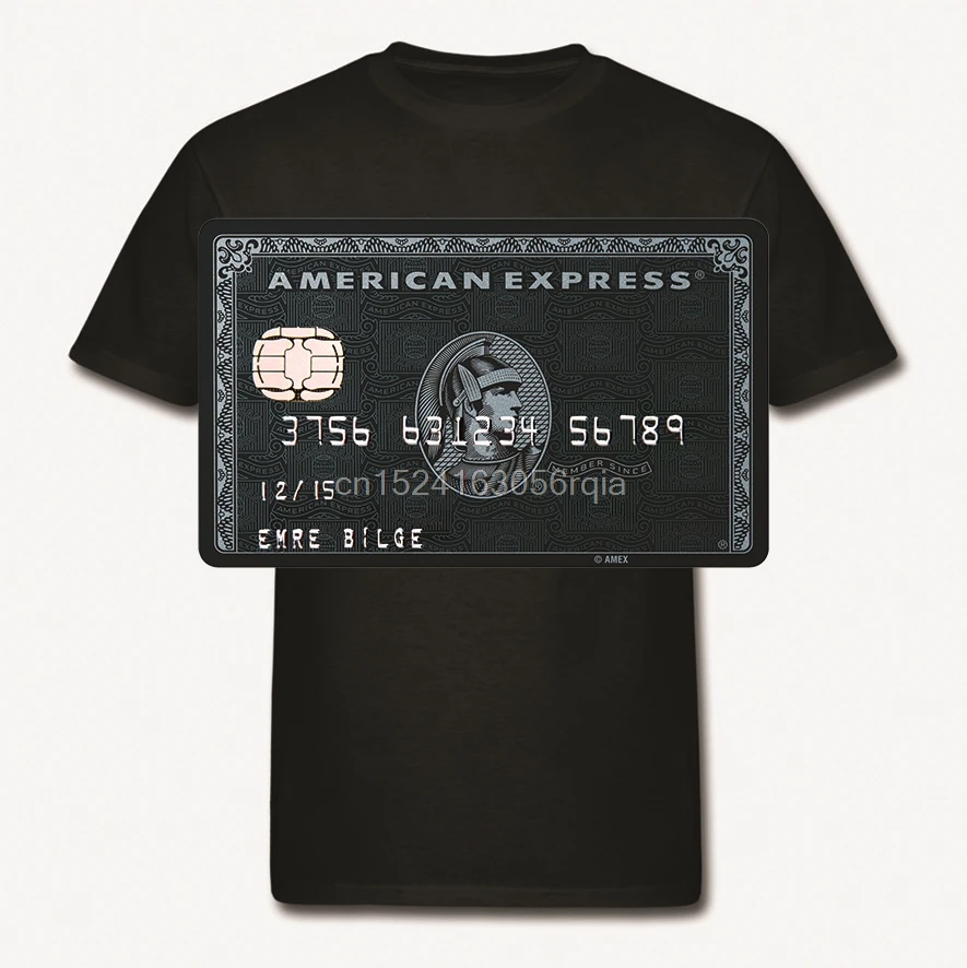 Amex Black Card Street Wear Fashion 