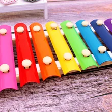 Горячая Распродажа детский инструмент для раннего образования деревянный стальной лист тринадцать музыкальный инструмент, игрушка-пианино детская развивающая игрушка C