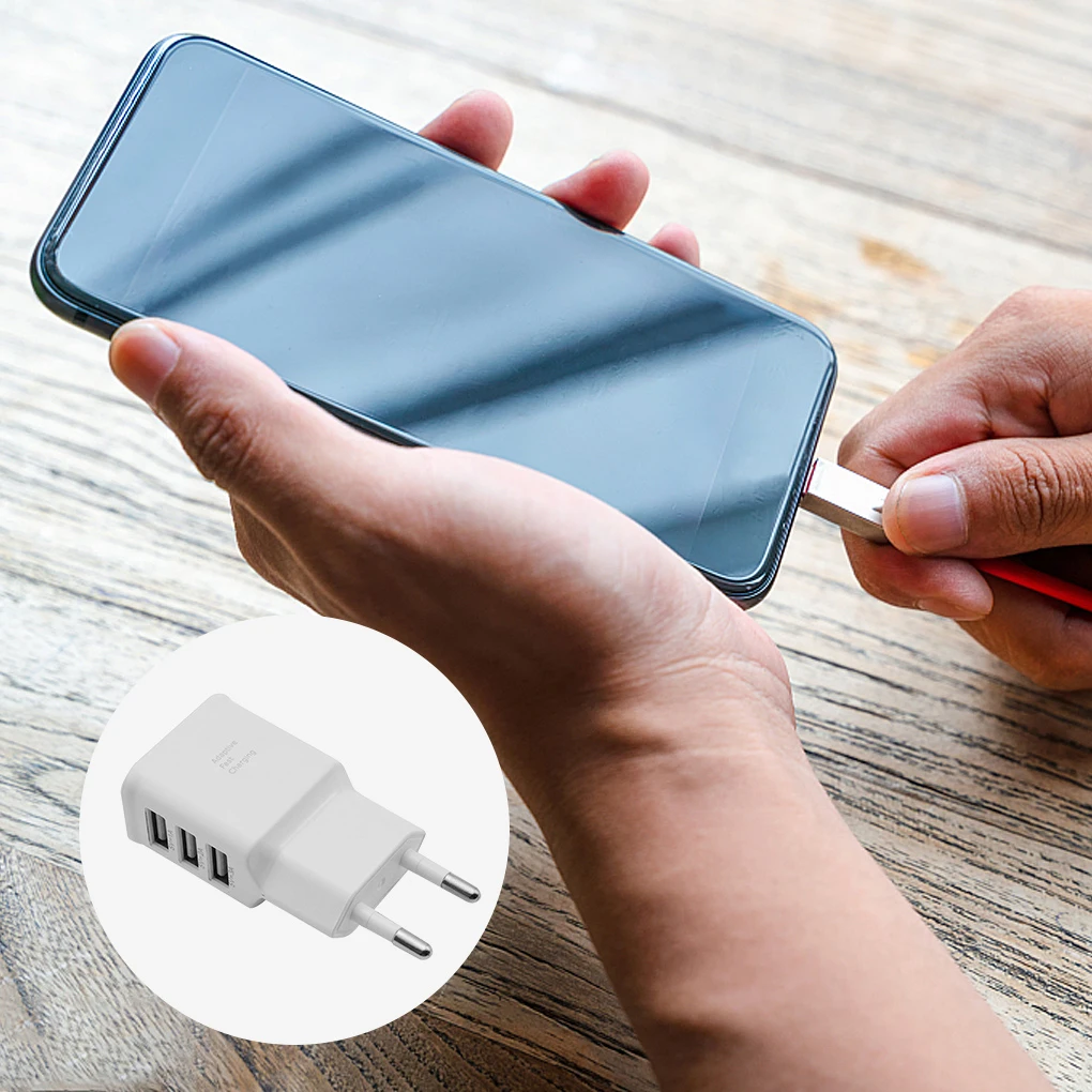 Phone Charger Adapter 5V 2A Universal Quick For Samsung EU/US Plug