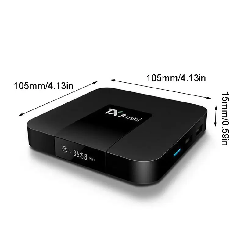 1 комплект ТВ-приставка TX3 Mini 2 ГБ+ 16 ГБ Android 7,1 четырехъядерный HD медиаплеер телеприставка