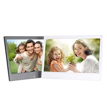 17," Цифровая фоторамка 1920*1080 HD экран настольный с инфракрасным пультом дистанционного управления несколько языков с Detchable кронштейном