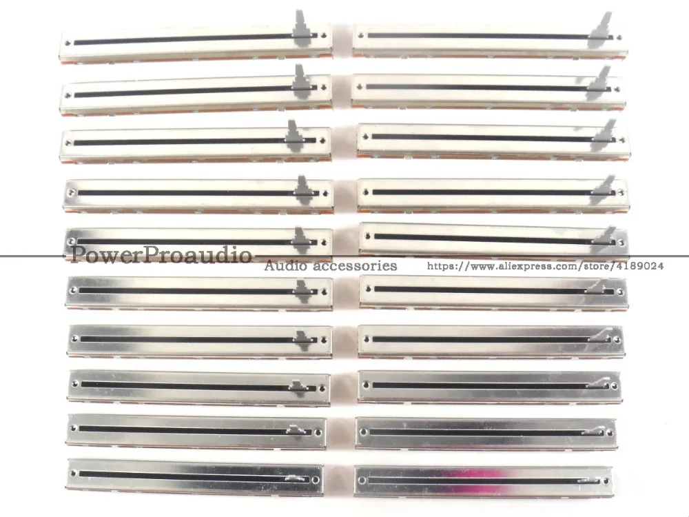 Nuovo Aggiornamento 20 Pz Pitch Slider / Fader X Dcv1013 Per Pioneer Cdj1000 Mk2 E Mk3 Cdj2000 Nuovo Cdj 1000 2000 Senza Striscia Di Polvere Alps