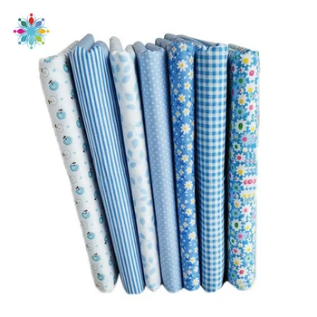 

Combination DIY Handmade 7 Patchwork Cloth Group Plain Weave Cotton Cotton Small Floral Cotton W118