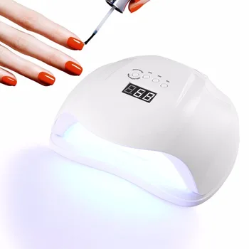 

HOT Pro Gel Polish Nail Dryer Lamp Motion Infared Sensor 36 LED/UV Curing Lamp with LCD Screen Timer Setting JP US EU UK Plug