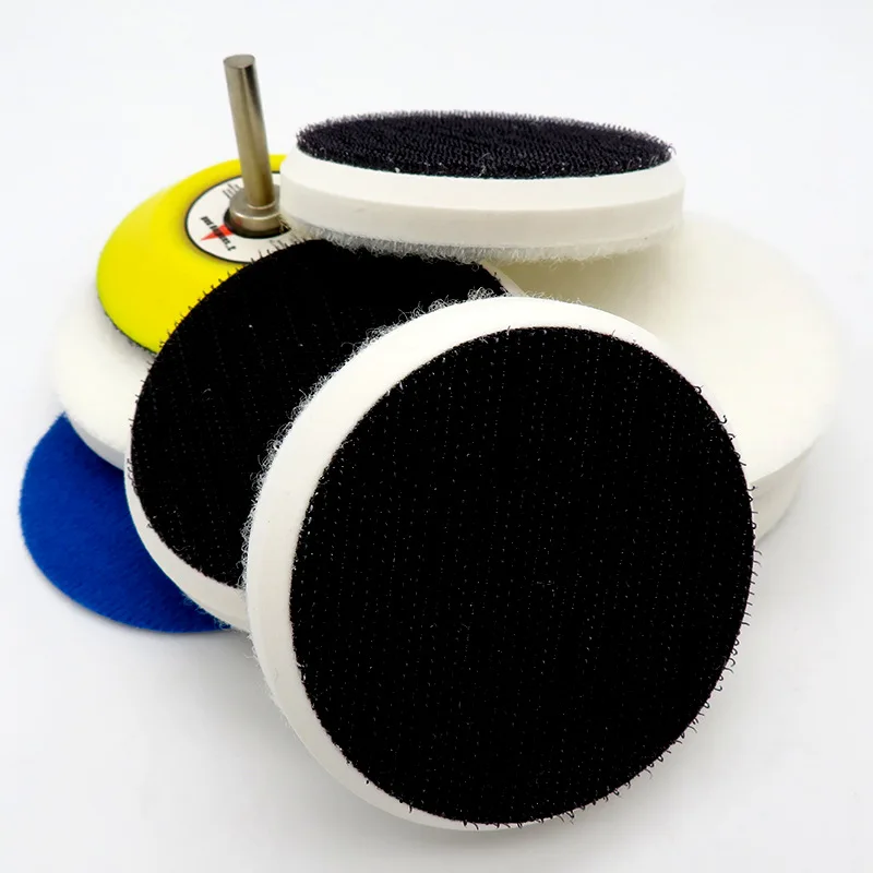 

3-Inch Eva Chamfer Cushion 75 Mm Polishing Pad tuo pan dian Sandpaper Pad Suction Cup Pad Grinding Disc Protection Mat Hard