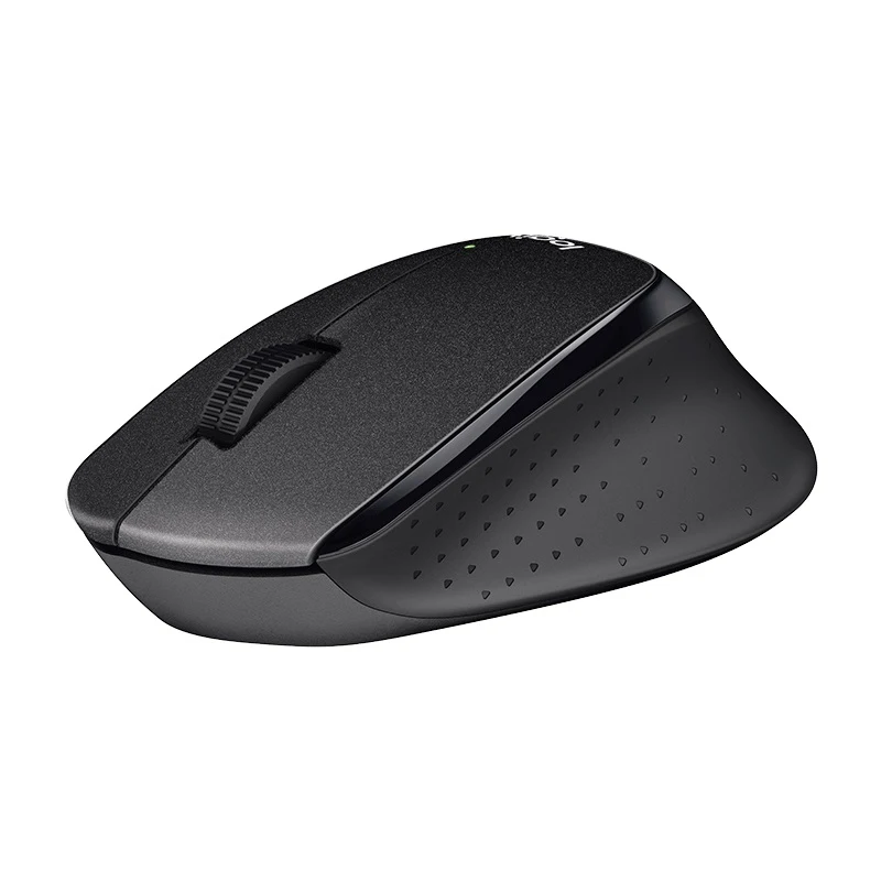 Мышь Logitech B330 Silent Plus черный оптическая(1000dpi) silent беспроводная USB(2but