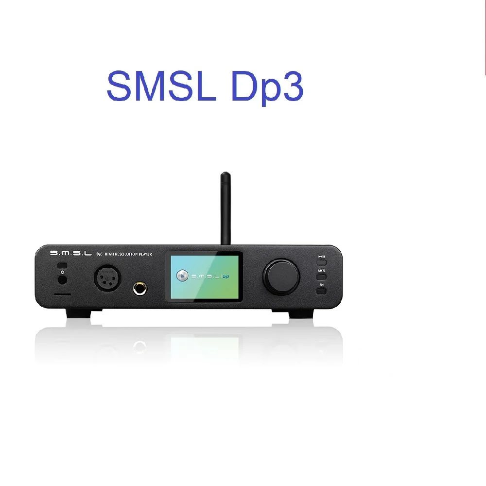 SMSL DP3 Hi-Res USB Декодер Усилитель сбалансированный цифровой ES9018Q2C ЦАП двухсторонний Bluetooth 4,0/wifi/DSD LAN Сетевой ЦАП USB аудио