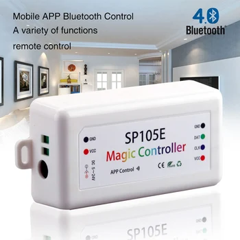 

Change Color WIFI APP Smart RGB Automatic Storage Wireless Controller Bluetooth Portable For LED Strip Adjustable Home Practical